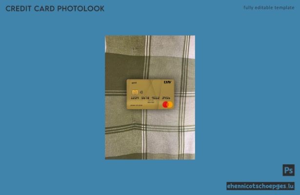 Vereinigtes Königreich LHV Bank Mastercard Gold Photolook Beispielvorschau